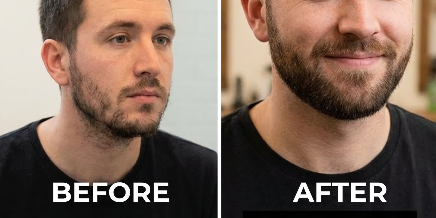 Innerbloom™ Beard Growth Roller with 5% Minoxidil & Rosemary Oil